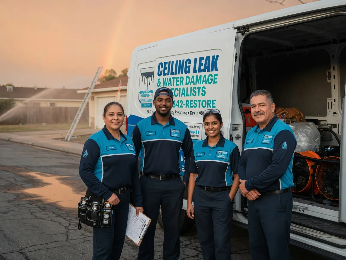 Ceiling Leak Cleanup company in Worthington, WV